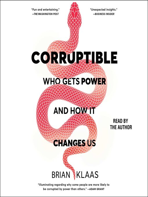 Title details for Corruptible by Brian Klaas - Available